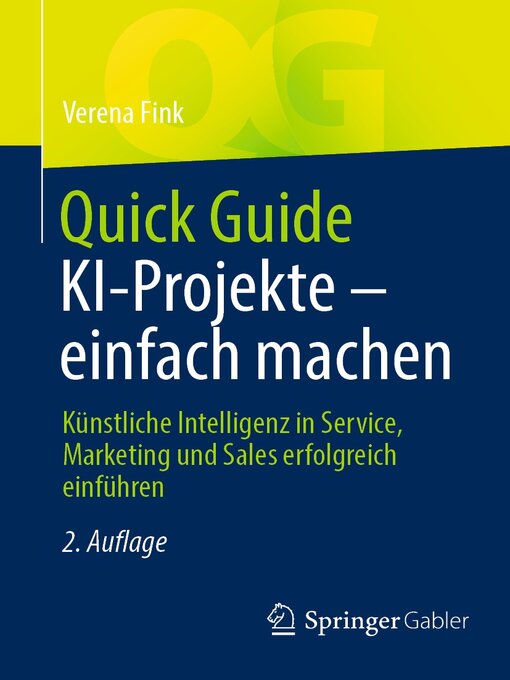 Title details for Quick Guide KI-Projekte – einfach machen by Verena Fink - Available